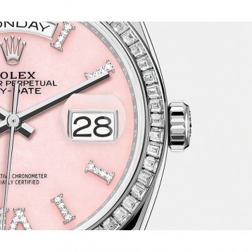 モデルオイス128396TBRター、36 mm、プラチナ、ダイヤモンド モデルオイス128396TBRター、36 mm、プラチナ、ダイヤモンド